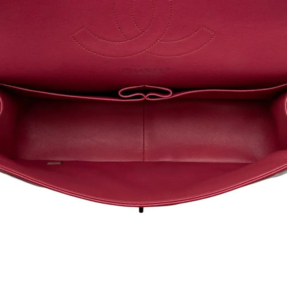 Chanel Caviar Leather Classic Jumbo Double Flap Bag
